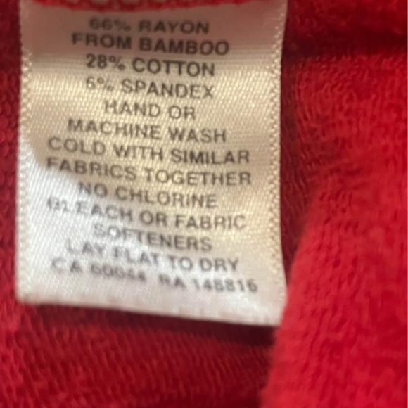 Onesie pajama suit blood Red Hooded Zip-Up boys / girls 9-11yrs approx 45” - Picture 6 of 13